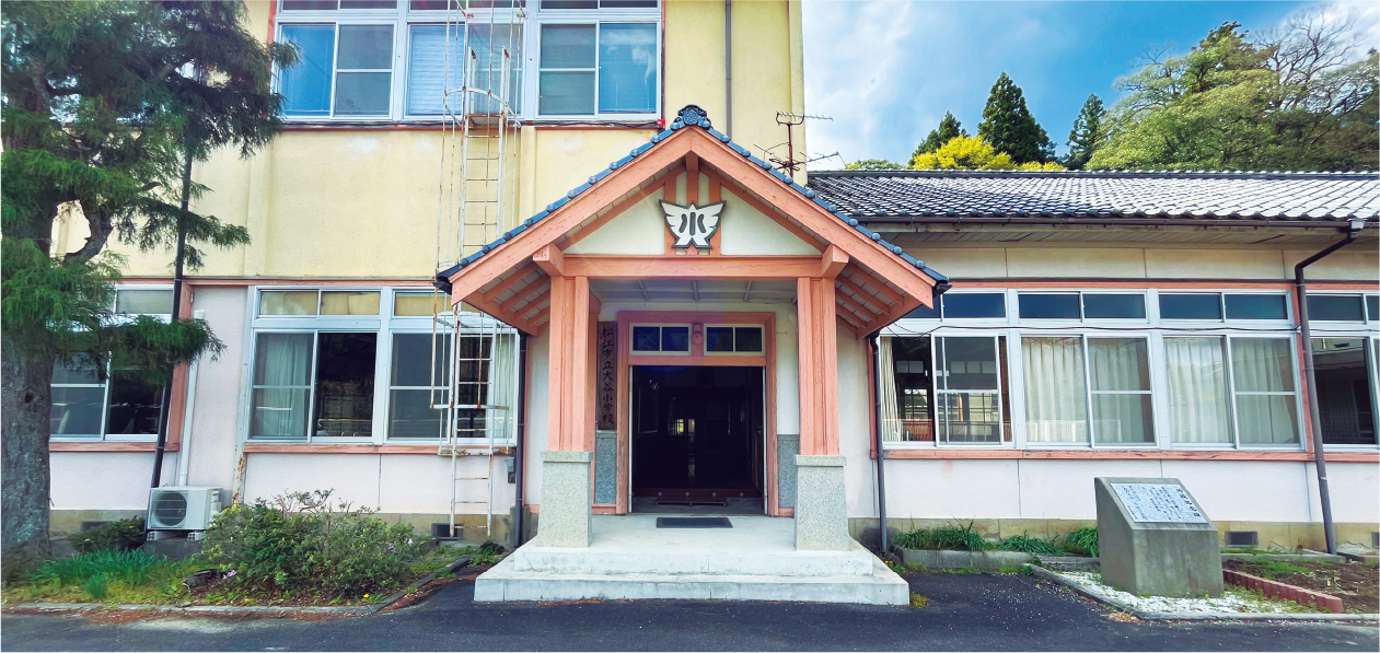 旧大谷小学校 VIVANT撮影風景