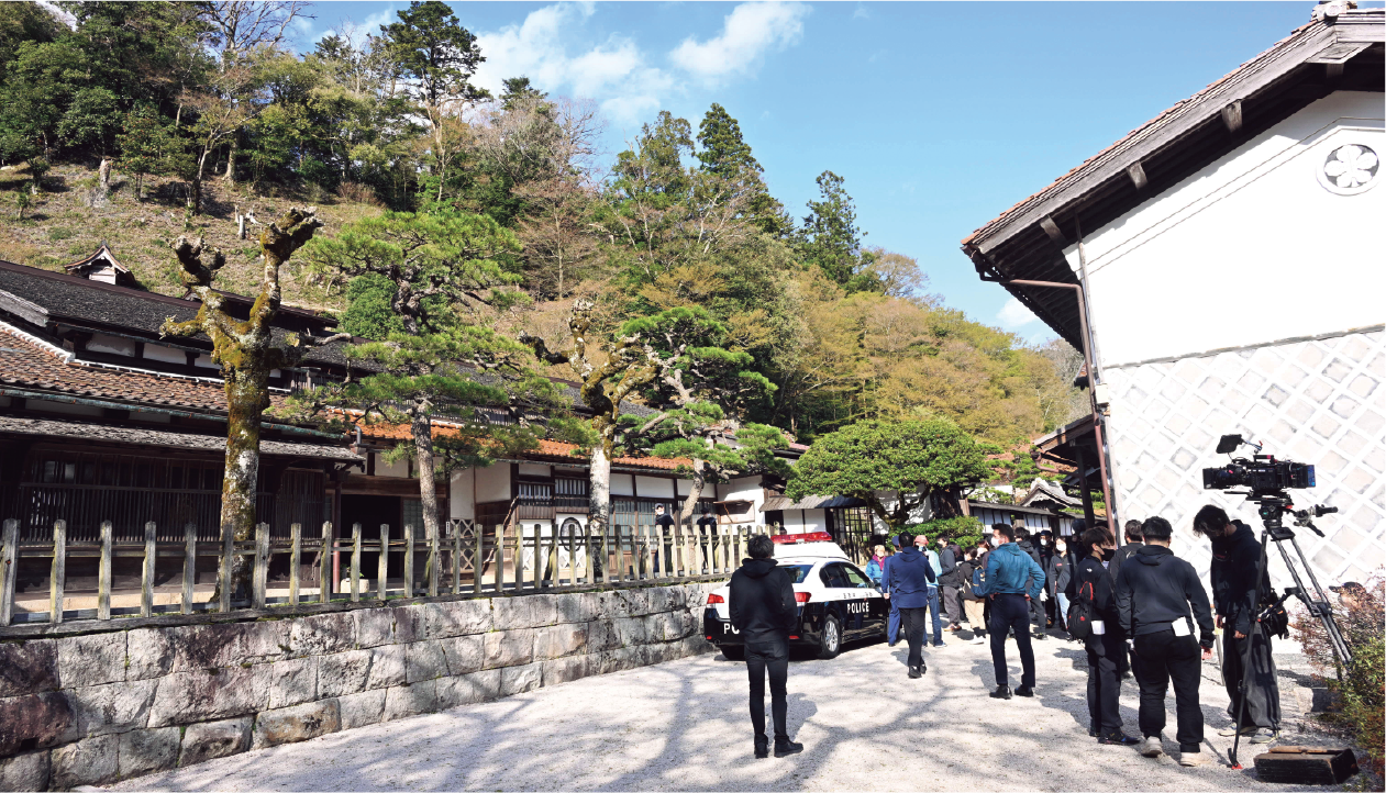 櫻井家住宅　撮影風景
